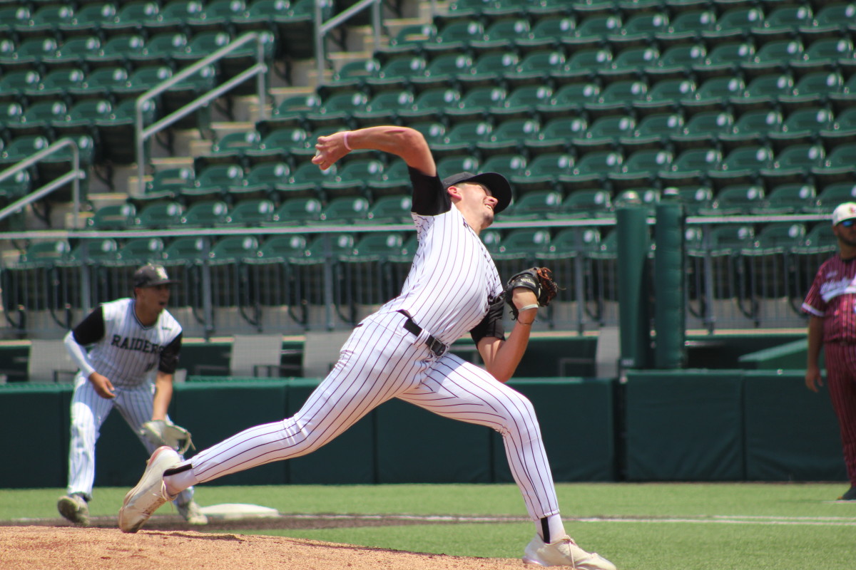 Texarkana Liberty-Eylau Canyon Randall 4A UIL state semifinals Texas baseball playoffs 060723 Andrew McCulloch 492